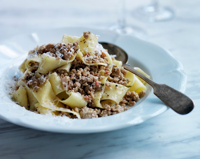 Andrew Carmellini's Pappardelle With White Bolognese Recipe
