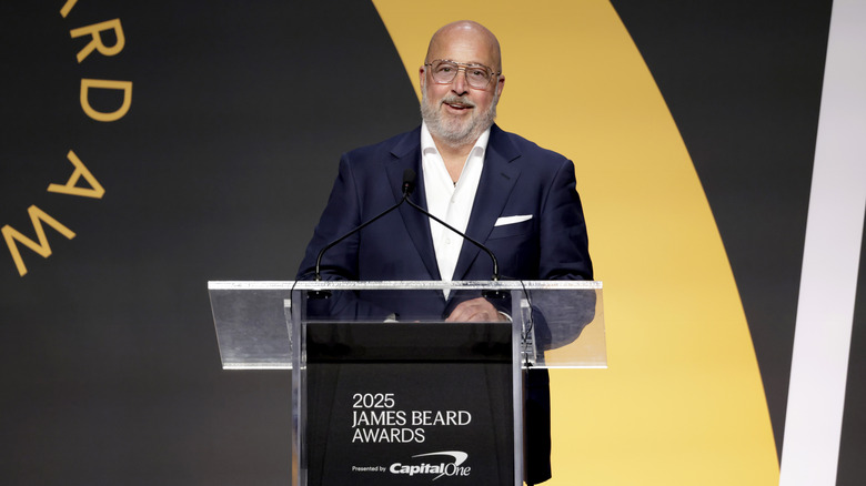 Andrew Zimmern at the 2025 James Beard Awards