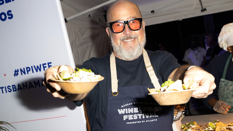 Andrew Zimmern at the Nassau Paradise Island Wine and Food Fest