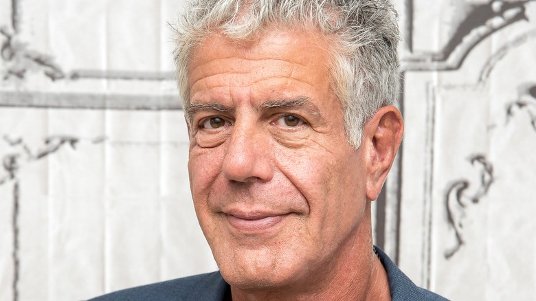 anthony bourdain smiling