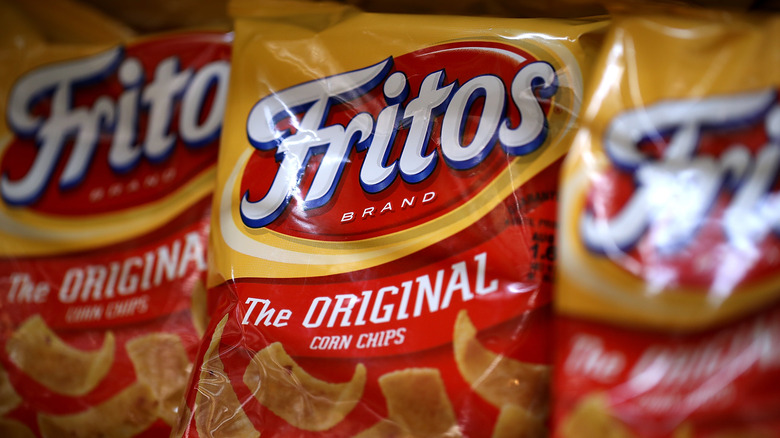 Fritos corn chip bags