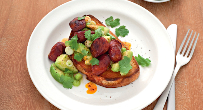 Avocado And Chorizo Toast Recipe