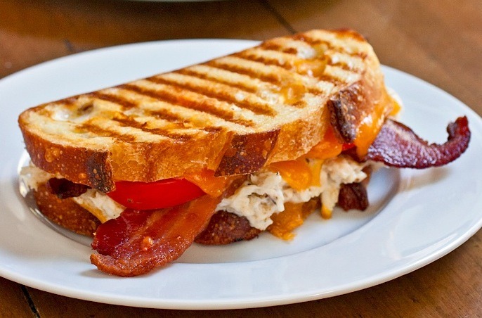 Bacon Crab Melt Panini Recipe