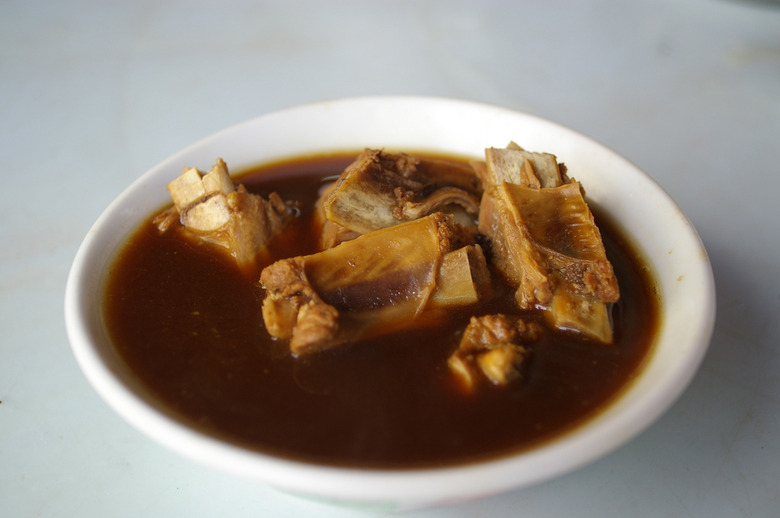 Bak Kut Teh is a Chinese soup that's popular in Malaysia.