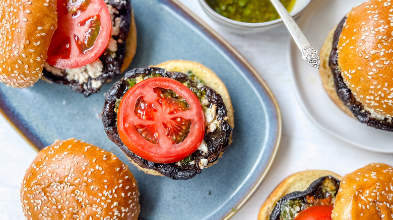 portobello mushroom burgers