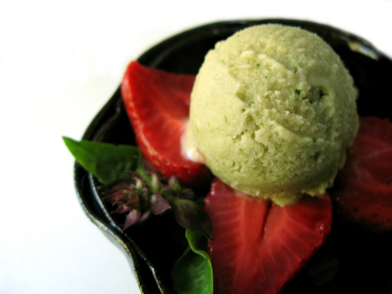 Basil Ice Cream Recipe