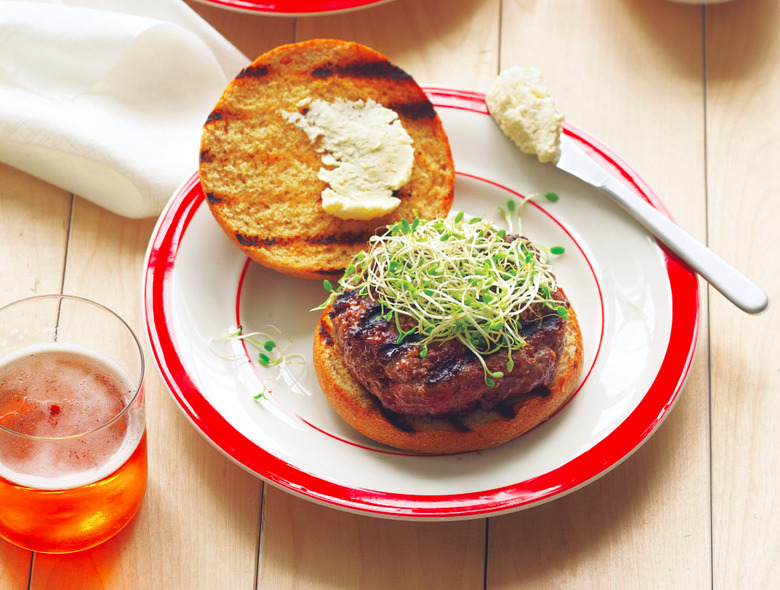 Beer And Bison Burgers Recipe