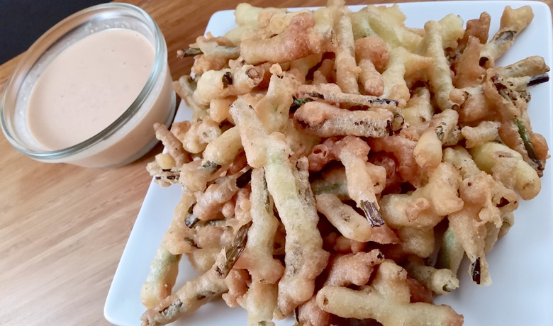 Beer-Battered Scallion Fries Are The New Onion Rings!