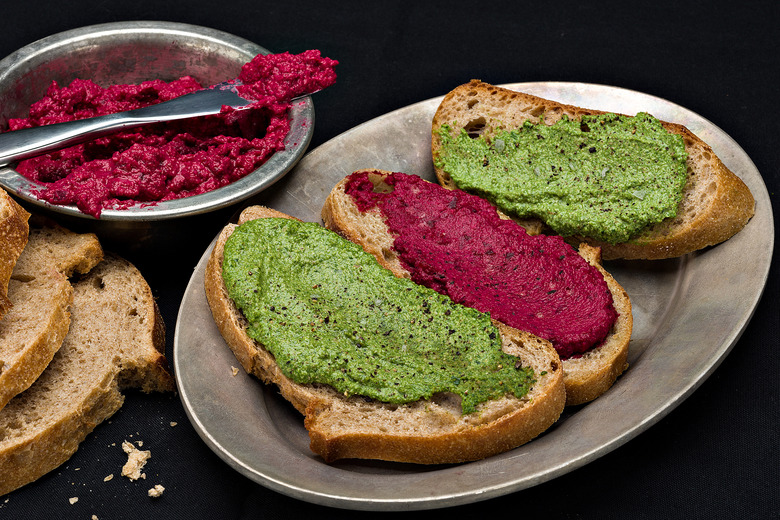 Beet And Spinach Tartine Recipe