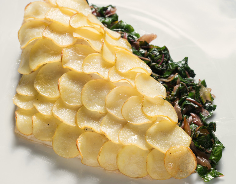 Ben Pollinger's Dorade With Potato Scales Recipe