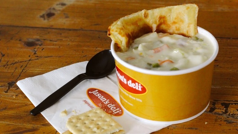 Jason's Deli chicken pot pie soup