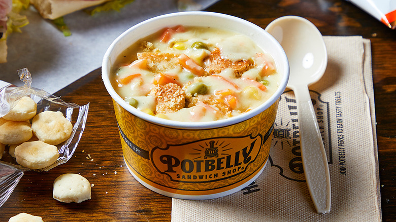 Potbelly chicken pot pie soup