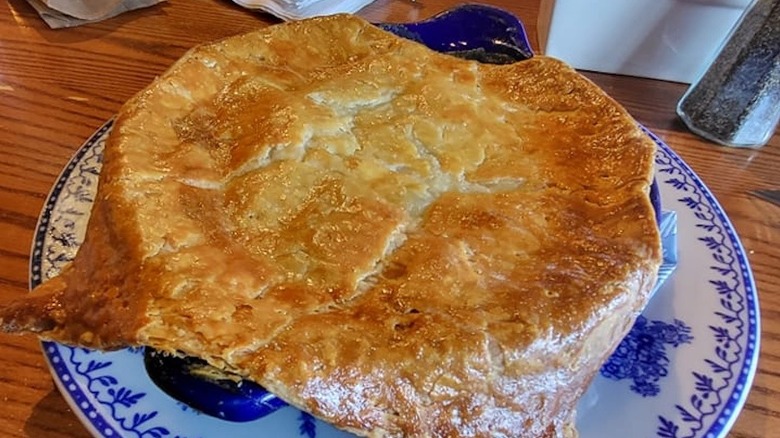 Cracker Barrel chicken pot pie