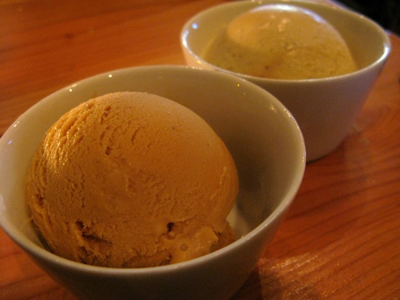Homemade ice cream never fails, especially when it's laced with bourbon