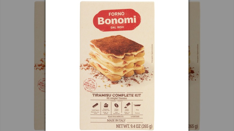 Forno Bonomi tiramisu dessert kit