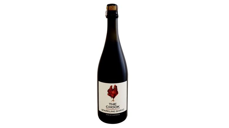 The Chook Sparkling Shiraz bottle