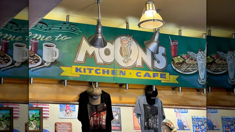 Moon's Kitchen Cafe restaurant interior.