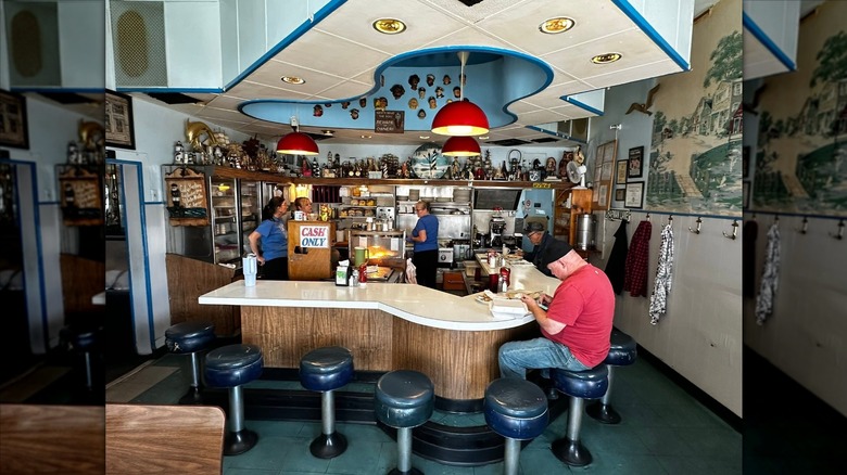Anchor Grill restaurant interior.