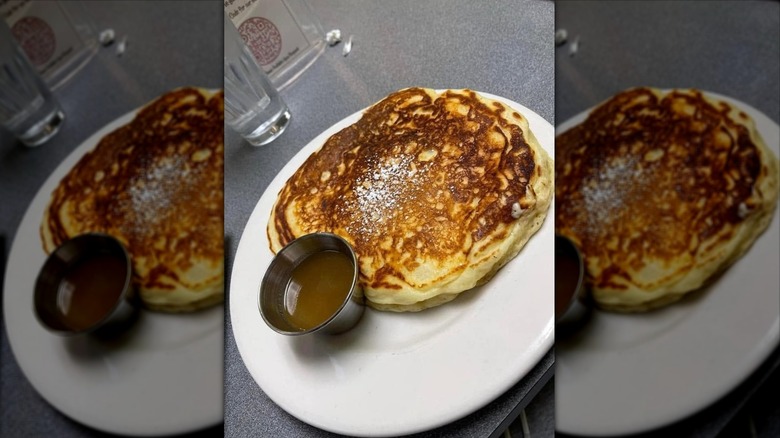 Lazy Day Cafe Lemon Pancakes.