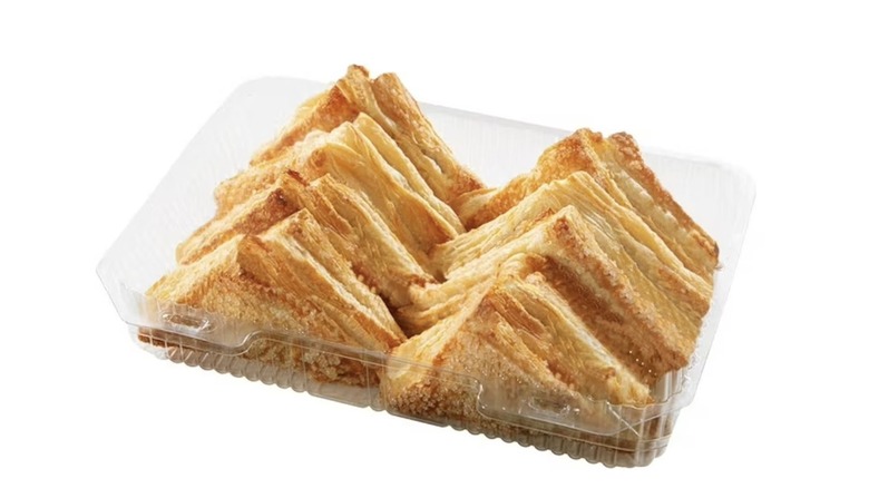 Tray of flaky Apple Turnovers from Sam's Club