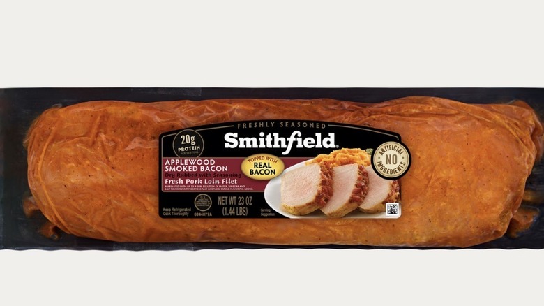 Smithfield Applewood Smoked Bacon Marinated Fresh Pork Loin Filet