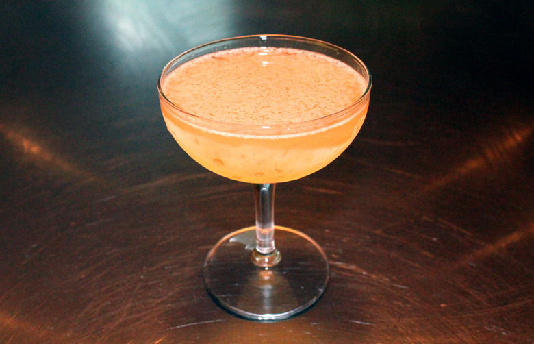 A Sidecar with a sidecar? This version of the cognac-powered classic cocktail features rum.