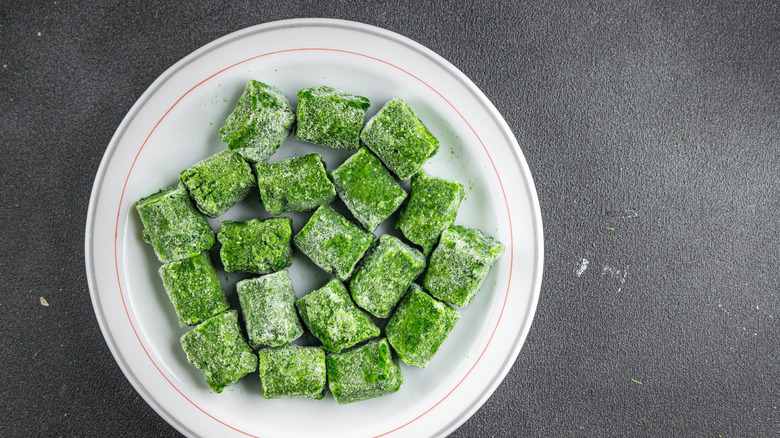 Frozen spinach