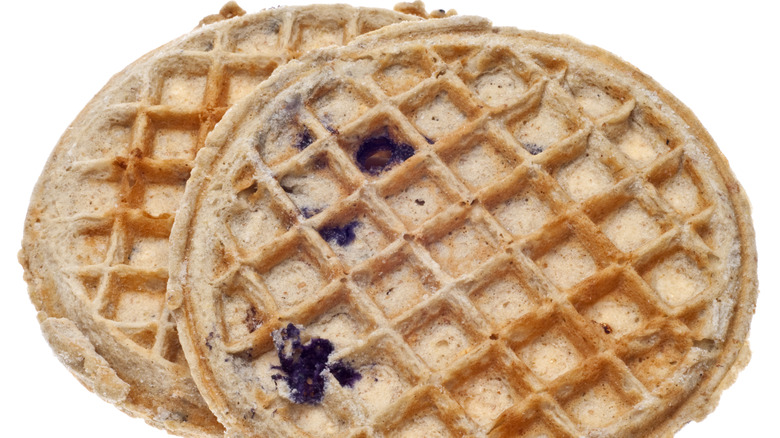 Frozen blueberry waffles