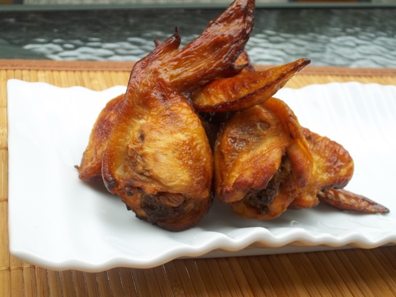 Bison-Stuffed Smoked Wings Recipe
