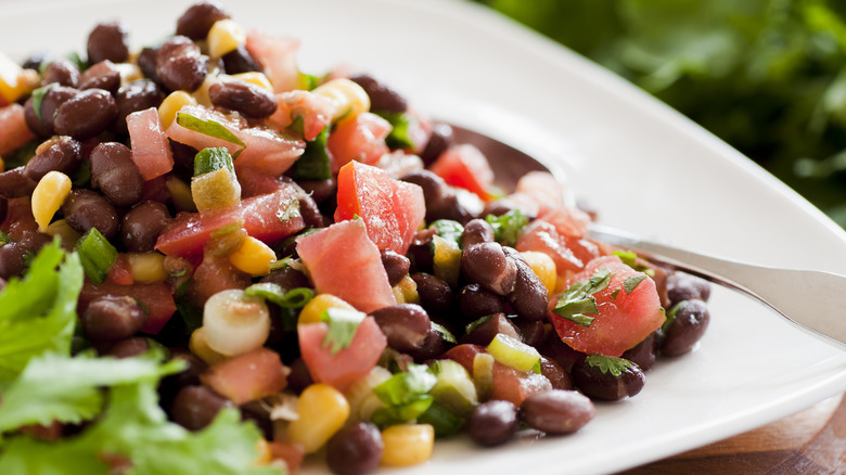 healthy black bean dish