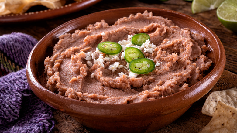 refried beans