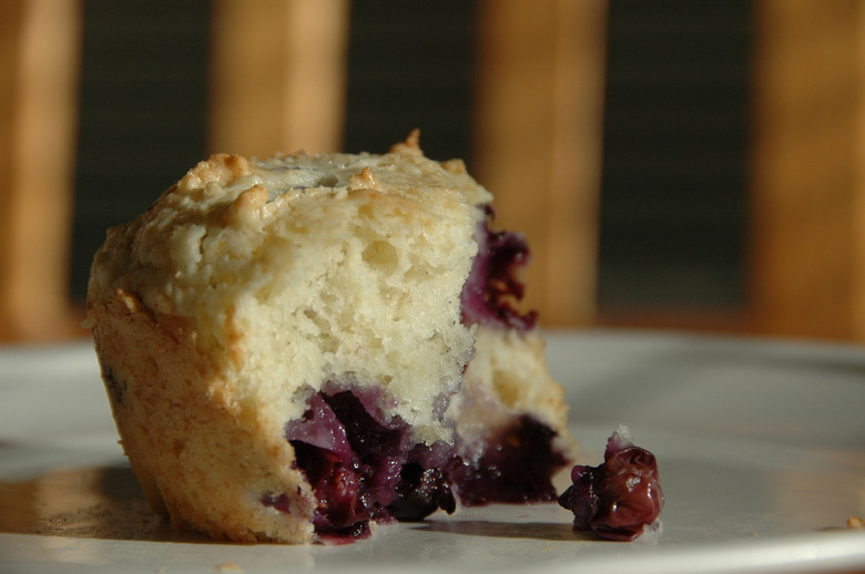 Blueberry Corn Muffins