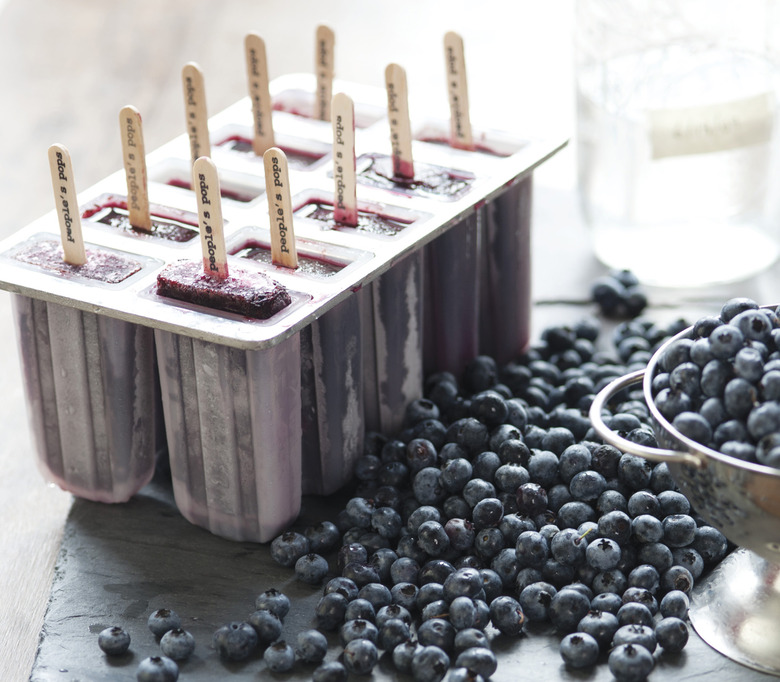Blueberry Moonshine Popsicles Recipe