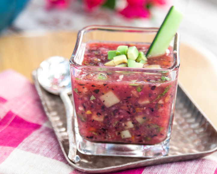 Blueberry-Watermelon Gazpacho Recipe