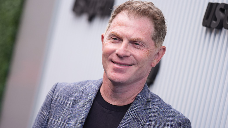 Food Network star Bobby Flay smiles