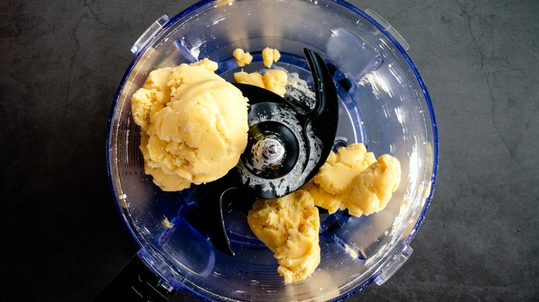 food processor used to make dough