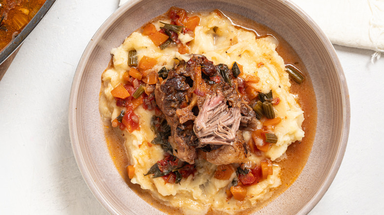 oxtails brown butter mashed potatoes