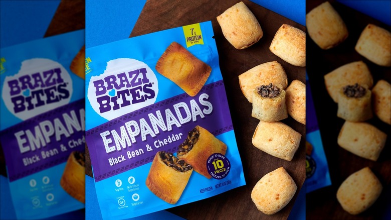 A bag of Brazi Bites' empanadas