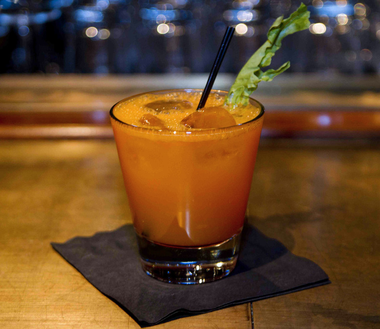 A brunch cocktail with fresh carrot juice and silver tequila will shake you right out of that Bloody Mary rut.