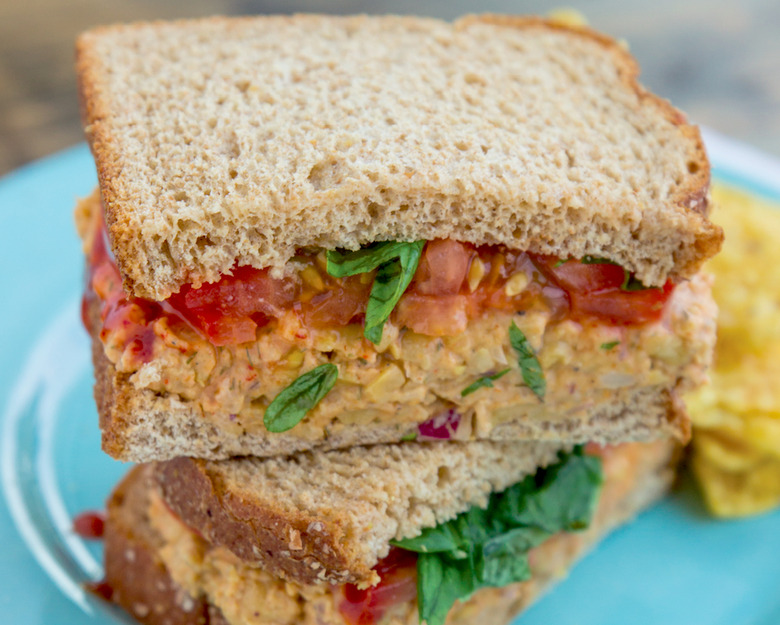 Buffalo Chickpea-Salad Sandwich Recipe