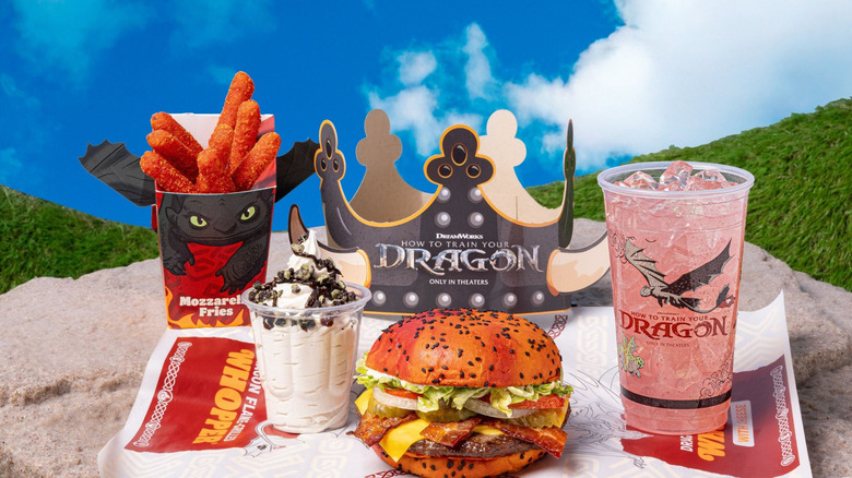 How to Train Your Dragon Burger King Meal