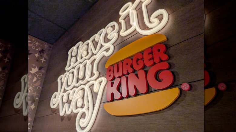 Have It Your Way sign