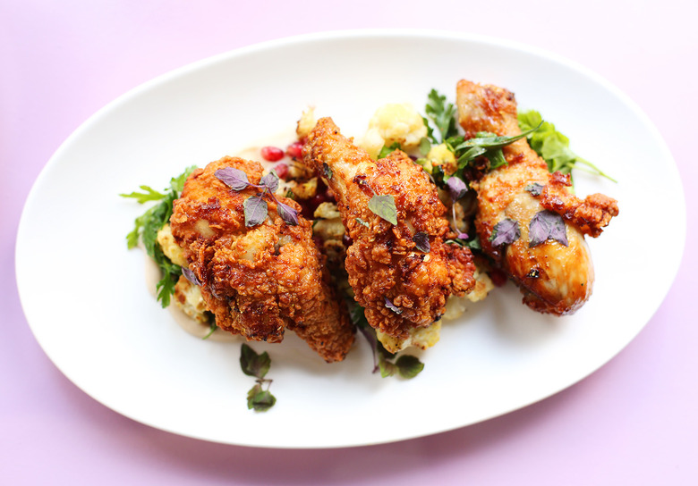 This sticky fried chicken is worth the time and effort. We drummed up the recipe just for you.