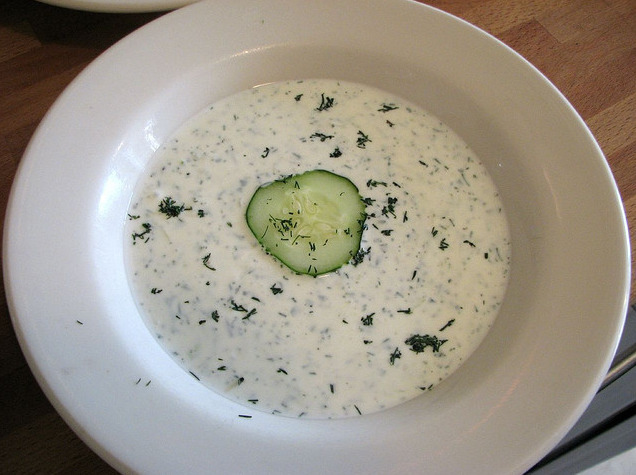 Cacık Cold Cucumber-Yogurt Soup Recipe