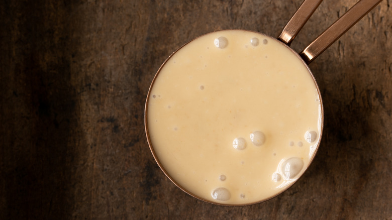 Bowl of Caesar dressing