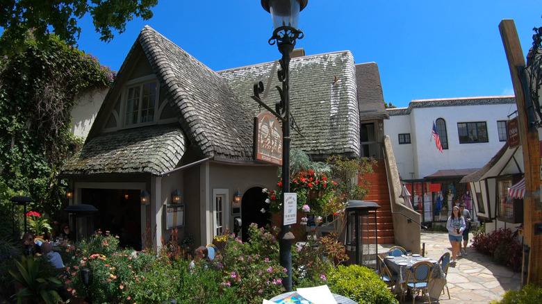 A restaurant on Ocean Avenue, Carmel-by-the-Sea