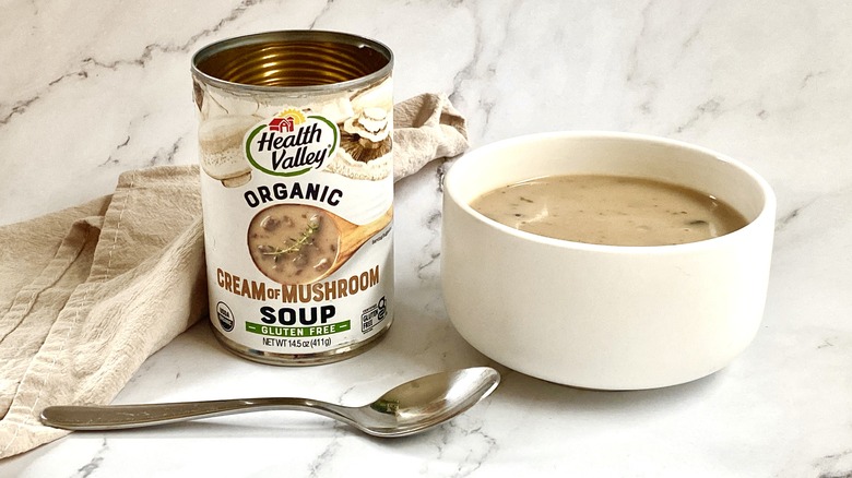 Health Valley cream of mushroom soup
