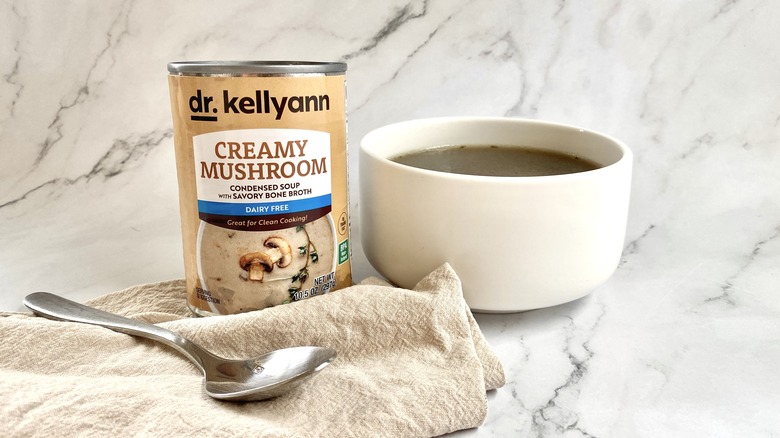 Dr. Kellyann creamy mushroom soup