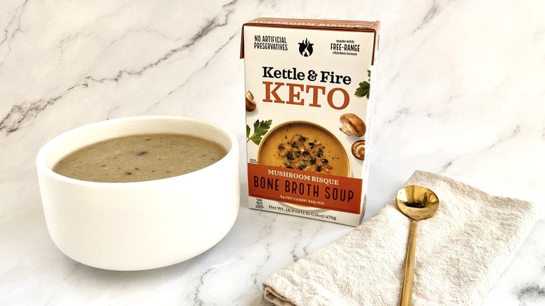 Kettle & Fire mushroom bisque
