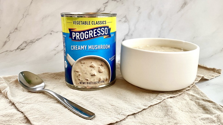 Progresso creamy mushroom soup